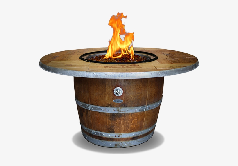 The Enthusiast - Wine Barrel Fire Pit Wood, transparent png