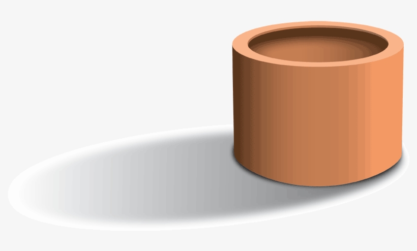 Spring Street Round Corten Steel Planter - Steel, transparent png