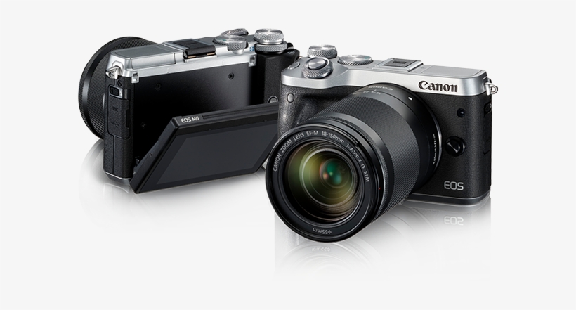 Outstanding Performance - - Canon Eos M6 Digital Camera Body + 18-150mm Lens -, transparent png