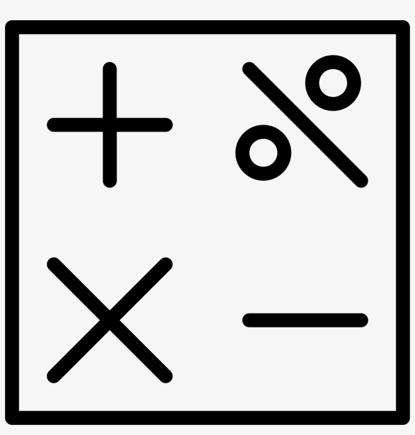 Mathematical Symbols - - Simbolo De Calculos, transparent png