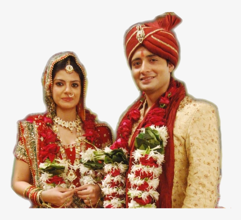 Love Marriage - Indian Wedding Couple Png, transparent png