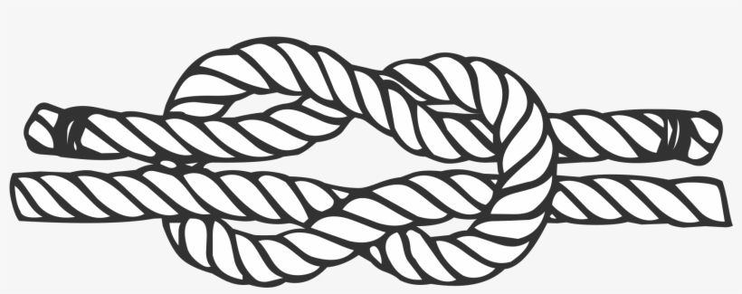 File - Reef Knot - Svg - Knot Transparent, transparent png