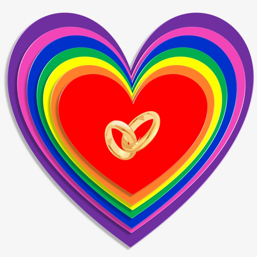 Marriage Equality Rainbow Hearts 825171 - Love Journal. Activity Book For Lesbian Couples: Fill, transparent png