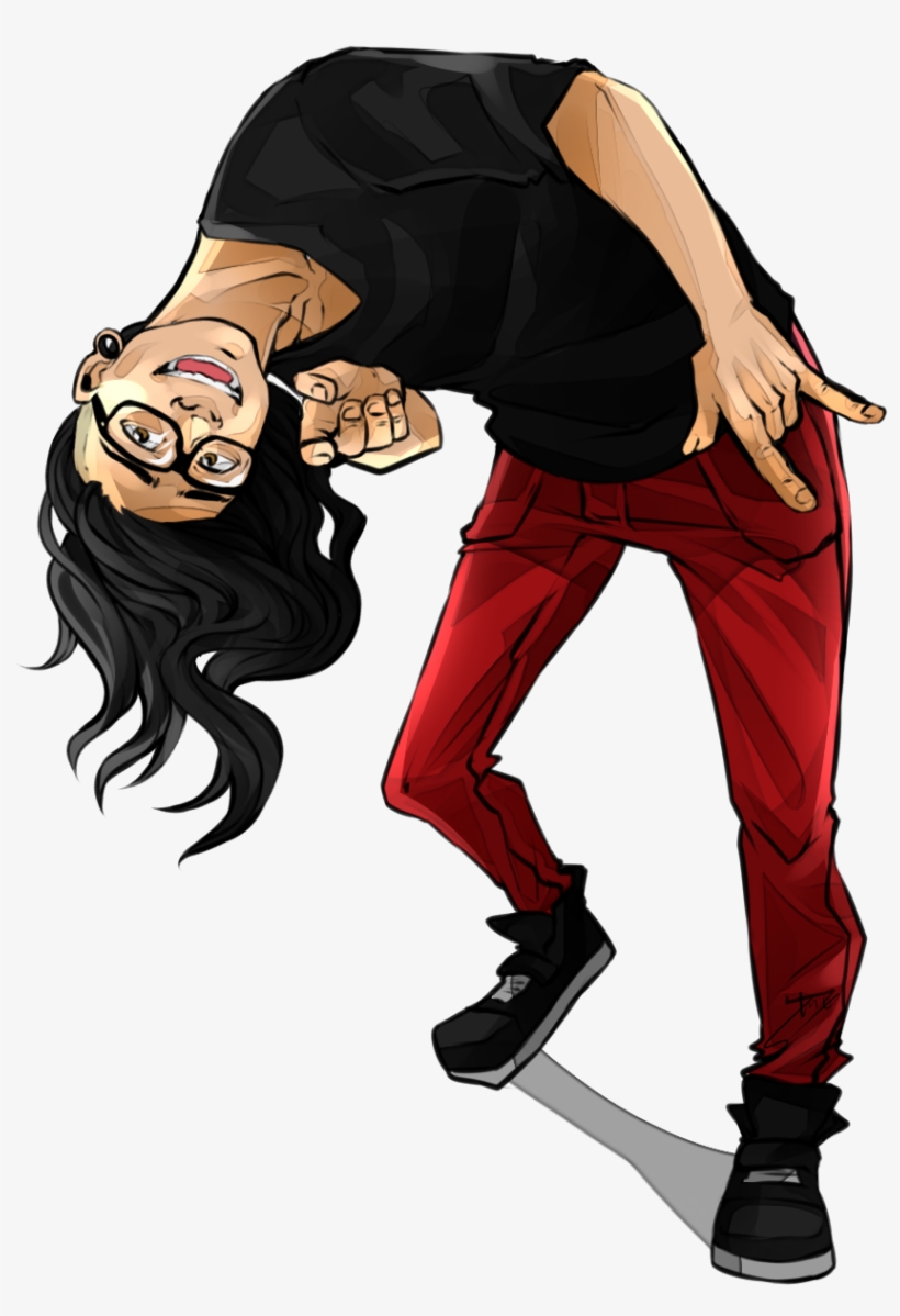 Skrillex Fanart, transparent png