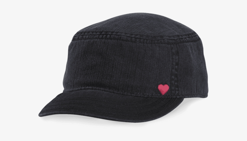 Heart Herringbone Cadet - Cap, transparent png