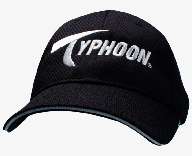 Black Typhoon Cap - Baseball Cap, transparent png