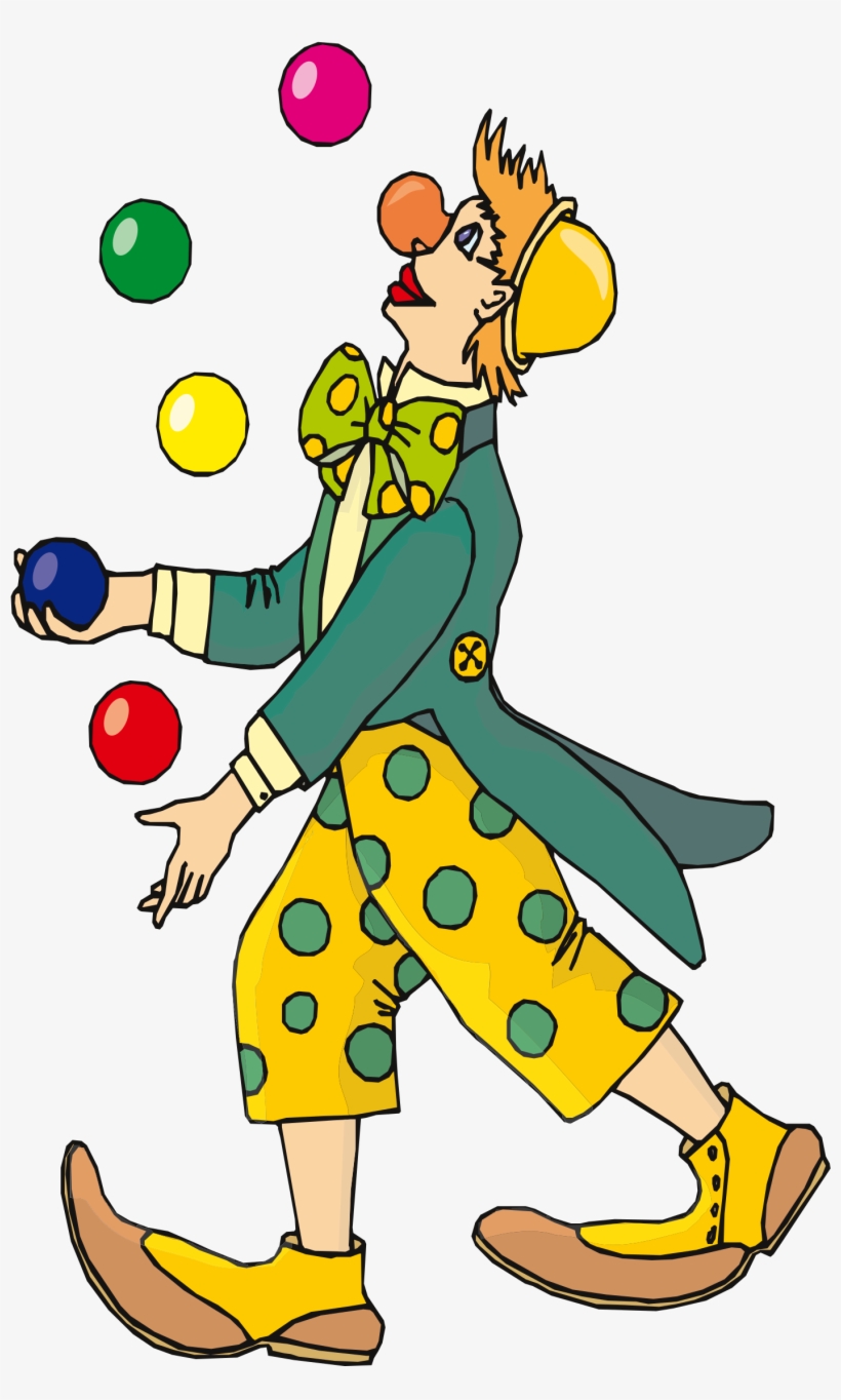 This Free Icons Png Design Of Juggler Clown, transparent png