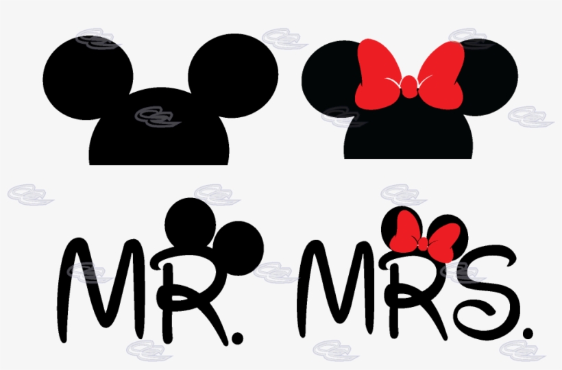 Mr And Mrs Mickey Mouse, transparent png