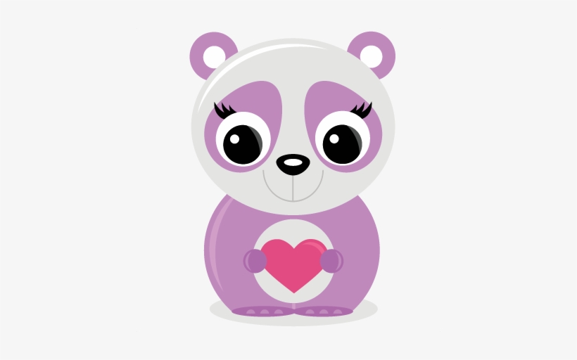 Cute Panda Bear Svg File For Scrapbooking Panda Bear Giant Panda 432x432 Png Download Pngkit