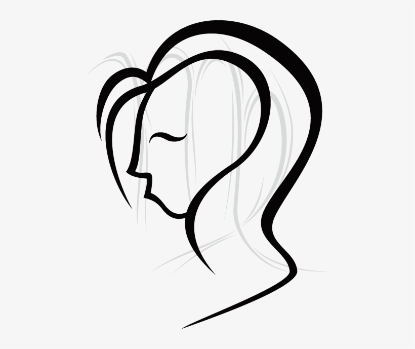Clipart Black And White Download Astrological Virgo - Virgo, transparent png