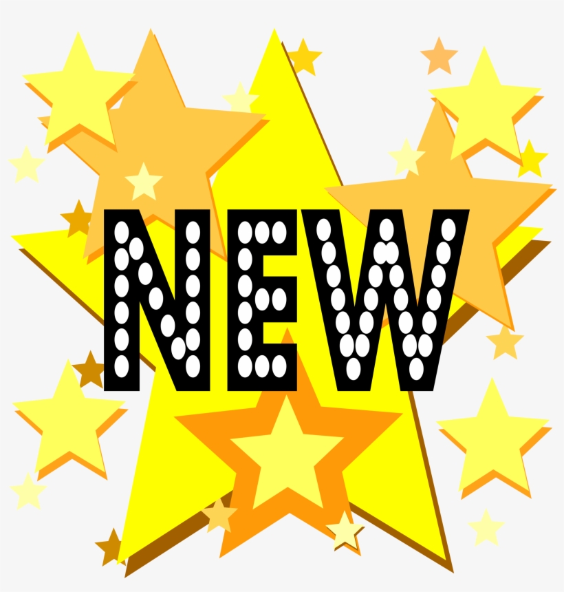New Yellow Stars - New Clip Art, transparent png