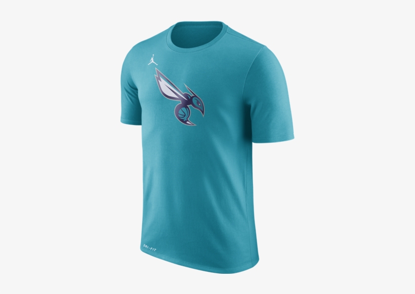 Charlotte Hornets Jordan Dry Logo Nba T-shirt 'rapid - Markelle Fultz Shirt, transparent png
