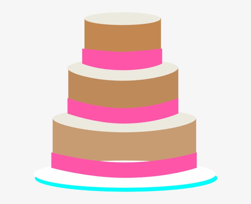 Wedding Cake Clipart Transparent - Clip Art, transparent png