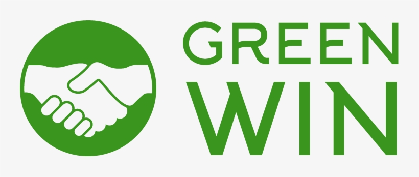 Green Win Logo, transparent png