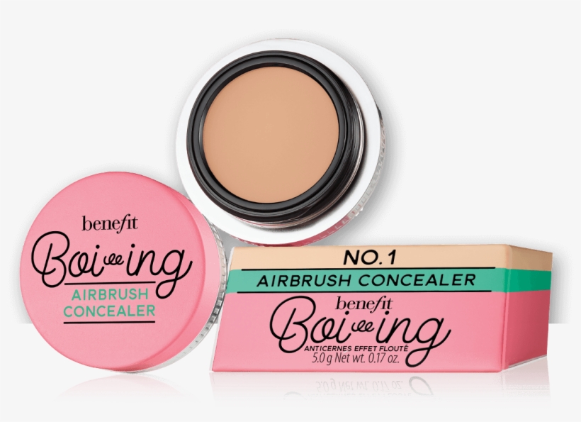 Boi-ing Airbrush Concealer Gives You Lightweight Coverage - Benefit Cosmetics Boi-ing Airbrush Concealer - -medium, transparent png