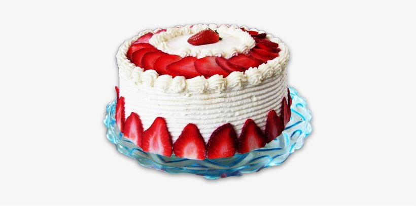 Homemade Wedding Cakes Photo - Strawberry Cake With Cream Png, transparent png