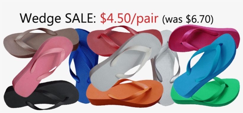 High Heel Flip-flop Sale - Wholesale Wedge Flip Flops, transparent png