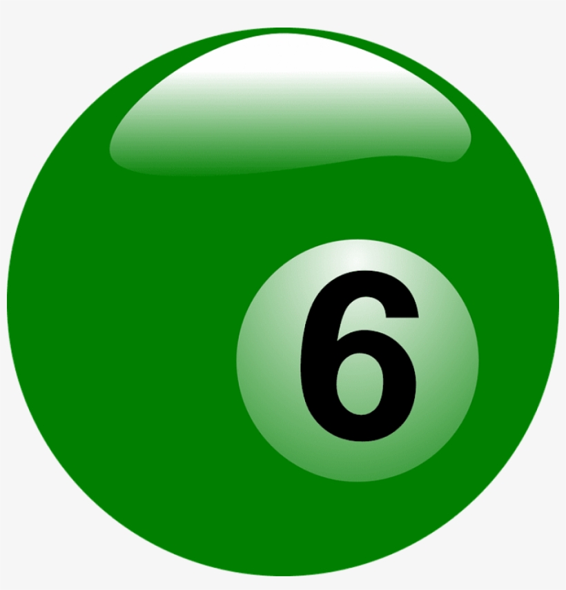 Free Png Billiard Ball Png Images Transparent - Billiard Ball 6 Png, transparent png