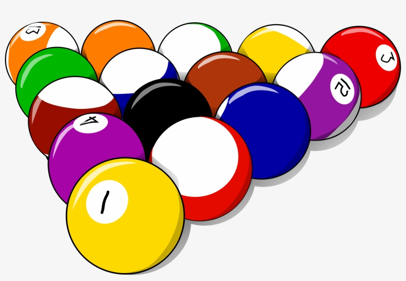 Vector Transparent Library Billiard Tables Billiards - Pool Table Clipart, transparent png