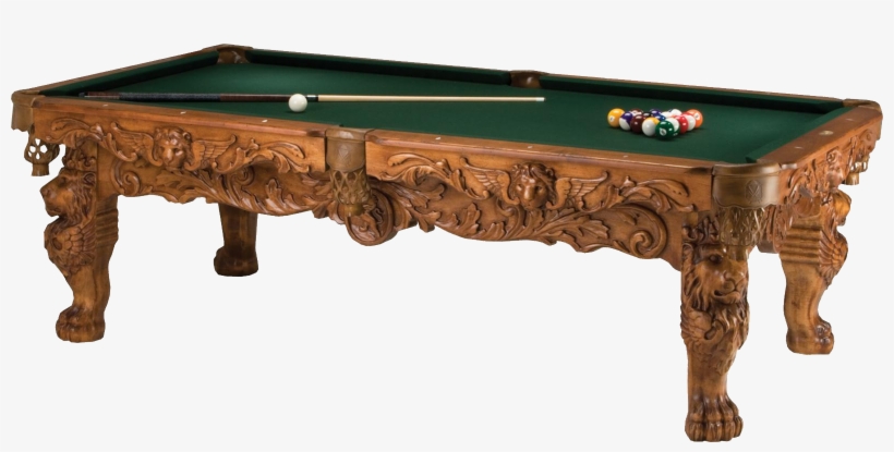 Very Ornate Billiard Table - Connelly Billiards Cortez 8' Pool Table, transparent png