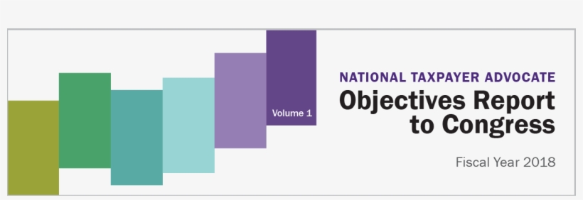 Fy 2018 Objectives Report To Congress - Office Of The Taxpayer Advocate, transparent png