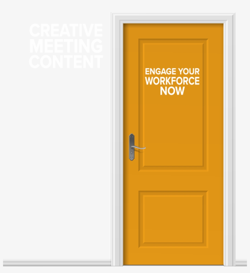 Orange Door White Text, transparent png
