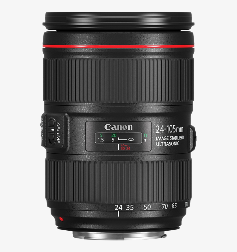 Ef 24-105mm F/4l Is Ii Usm - Canon Ef 24 105 Mm F/4 L Is Ii Usm Zoom Lens, transparent png