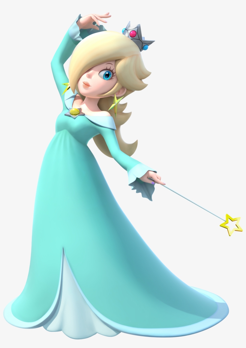 Rosalina - - Mario Party 10 Wii U Game (selects), transparent png