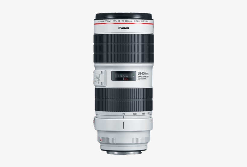 Canon Ef 70-200mm F/2 - Canon Zoom Lens Ef 70 200 1 2.8 L Is Usm, transparent png