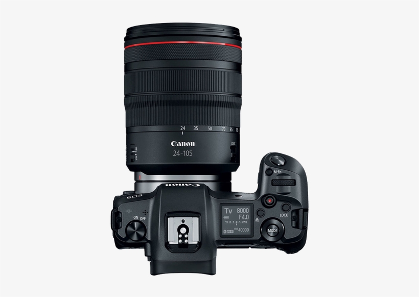 Canon Eos R Full Frame Mirrorless Rf 24 105mm F/4l - Canon R Mirrorless Camera, transparent png