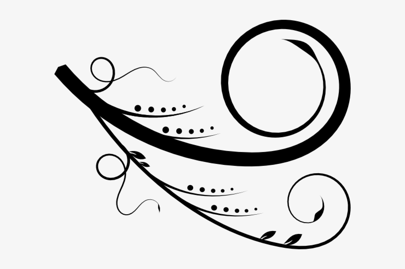 Black Swirl For Robin Svg Clip Arts 600 X 465 Px, transparent png