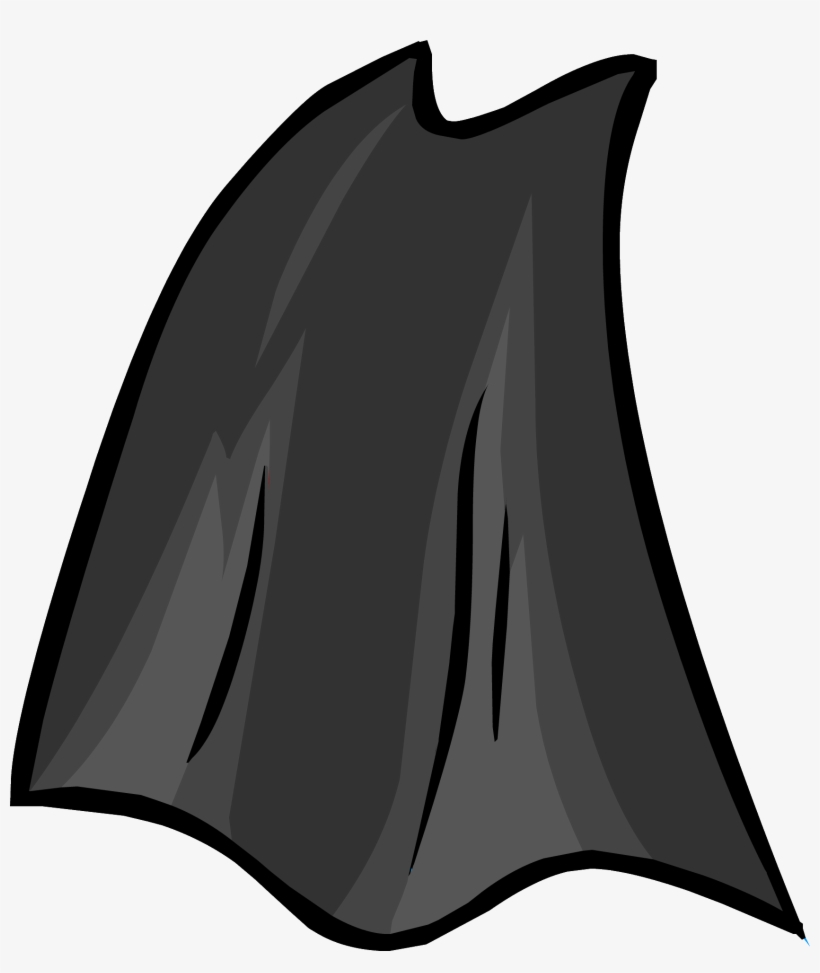 Clip Art Library Library Club Penguin Rewritten Wiki - Cape Clipart Black And White, transparent png