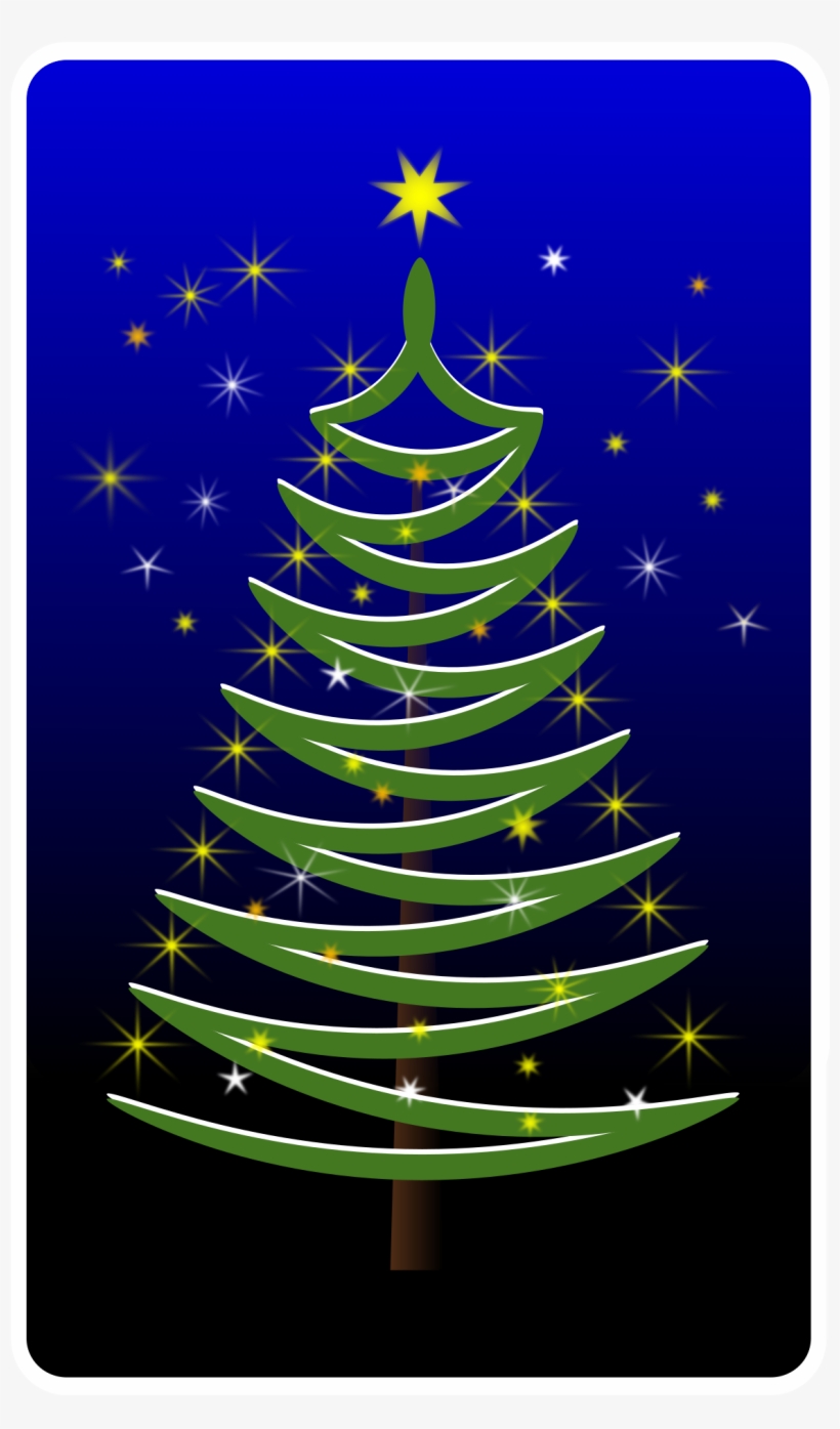 This Free Icons Png Design Of Stylised Christmas Tree, transparent png