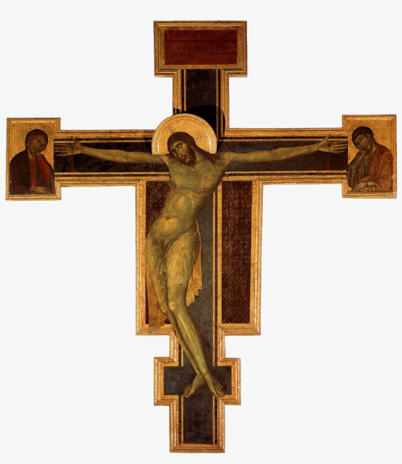 Best Crucifix Png Clipart - Crocifisso Di Santa Croce, transparent png