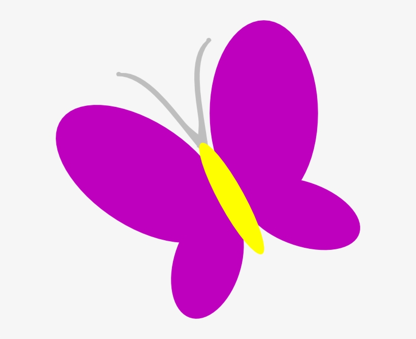 600 X 589 1 - Clip Art Of Butterfly, transparent png
