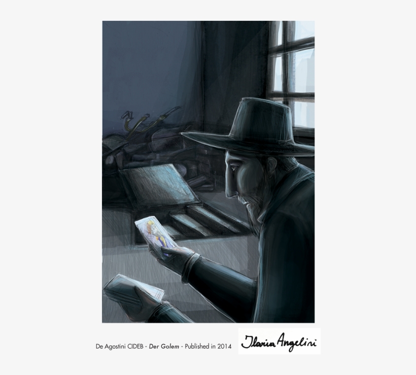 Der Golem - Cideb - Sitting, transparent png