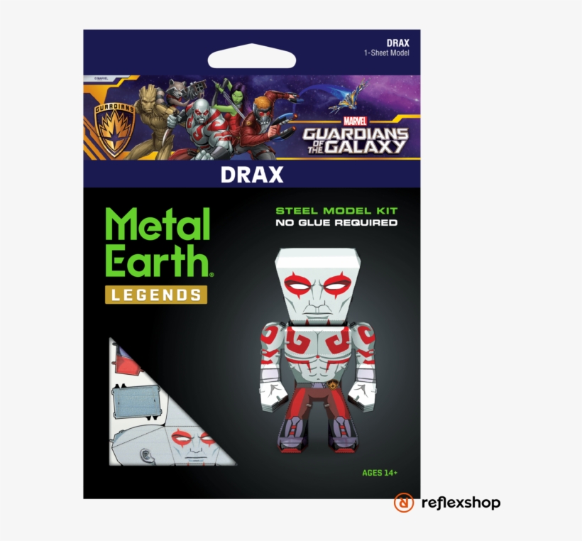 Metal Earth Galaxis Őrzői - The Avengers, transparent png