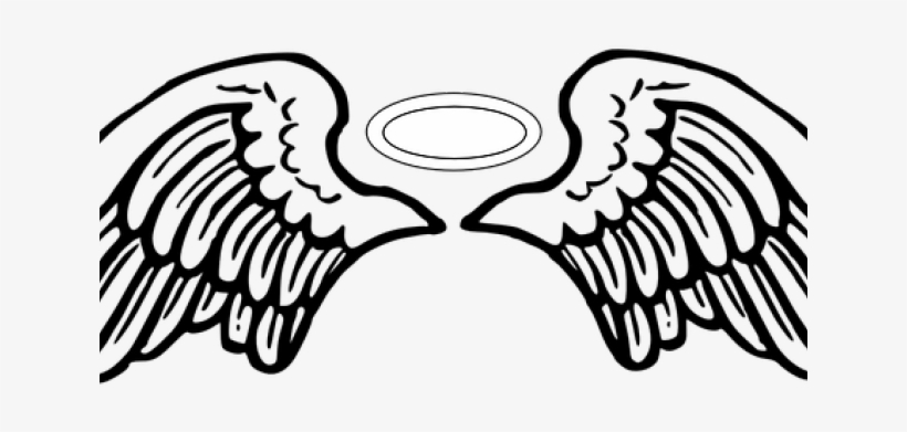 Halo Clipart Broken Angel - Angel Wings Vector Png, transparent png