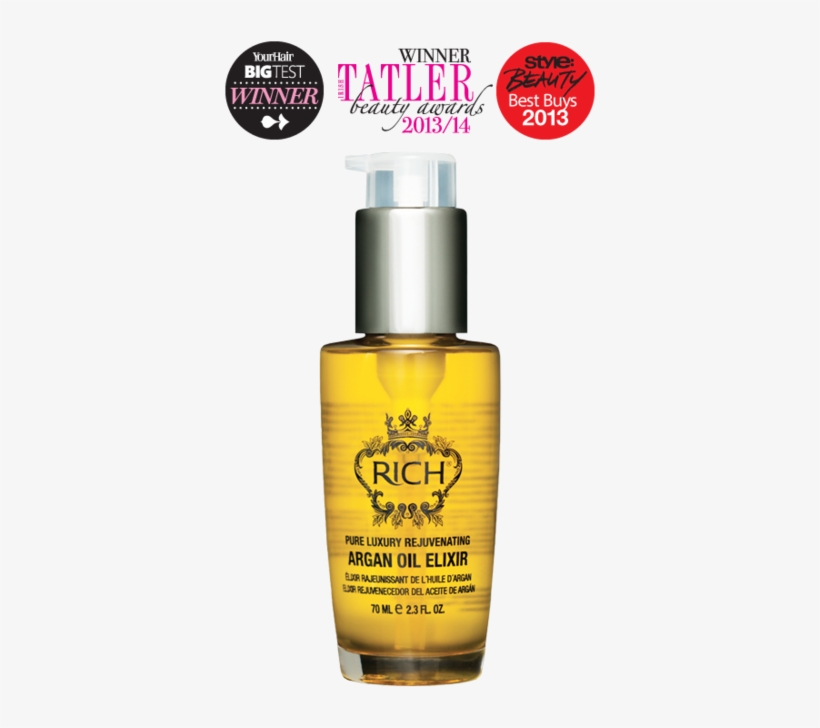 Rich Rejuvenating Argan Oil Elixir 70 Ml - Argan Hair Oil Elixir, transparent png