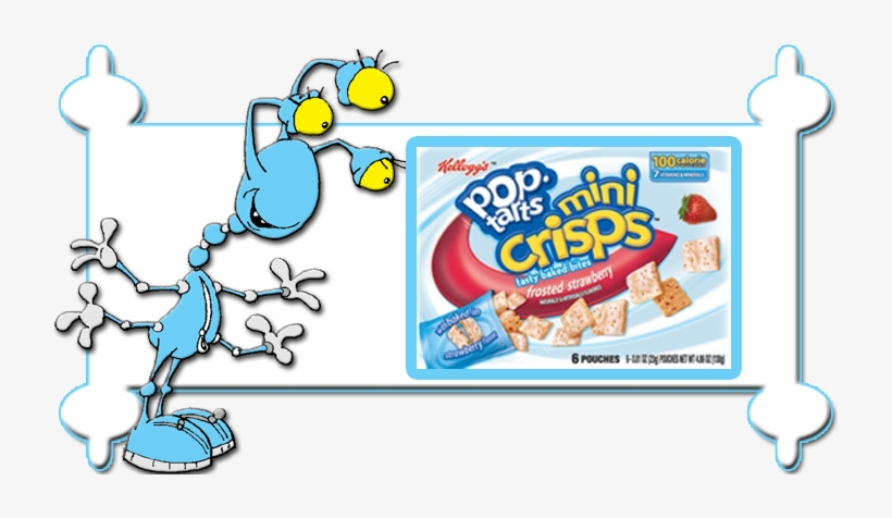 Target Has A Really Great Deal On Pop-tart Mini Crisps - Cartoon, transparent png
