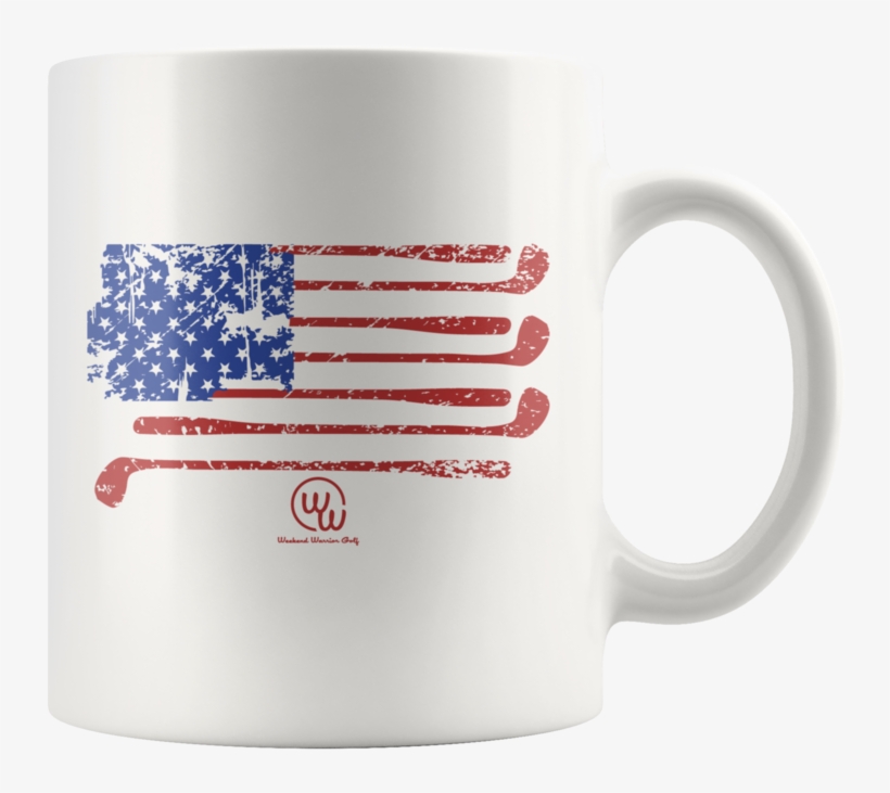 Usa Golf Flag Mug - Beer Stein, transparent png