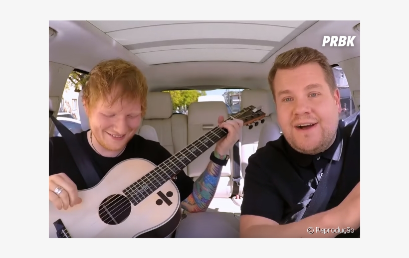 Ed Sheeran Canta Justin Bieber E Mais No "carpool Karaoke" - Composer, transparent png