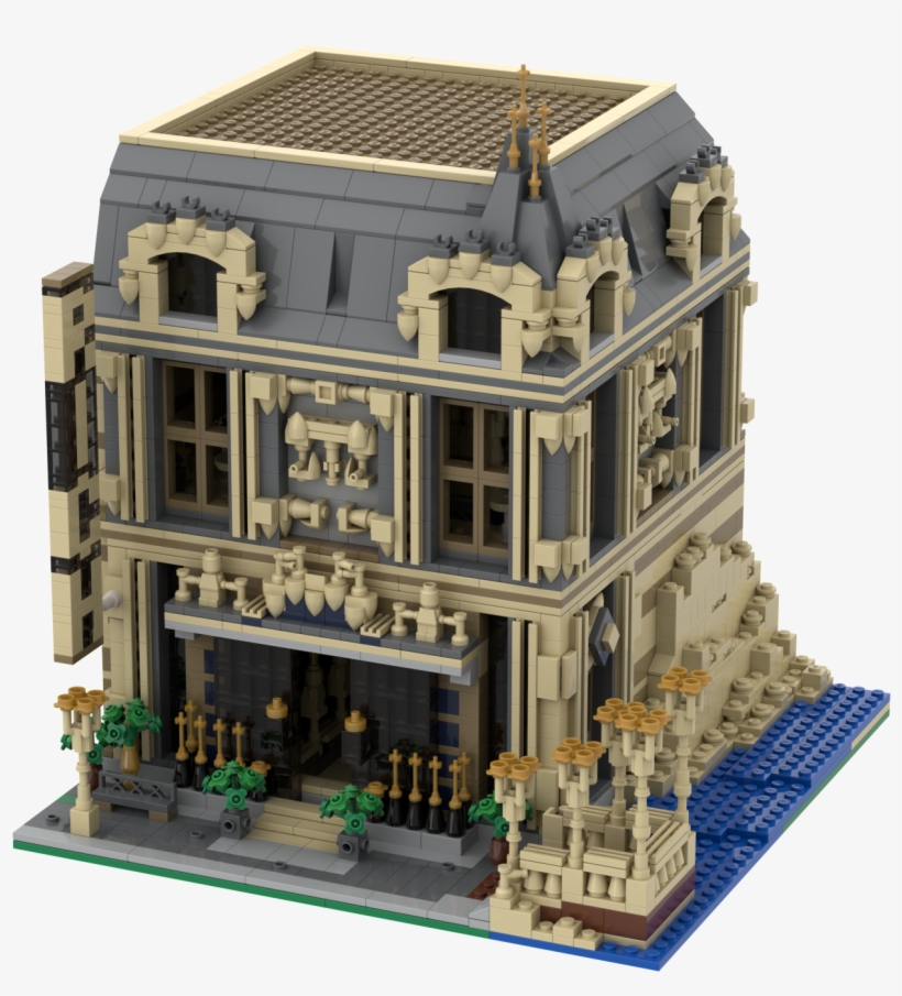 Mocbig Ben Rebuilt As A Street Ending Modular With - House, transparent png