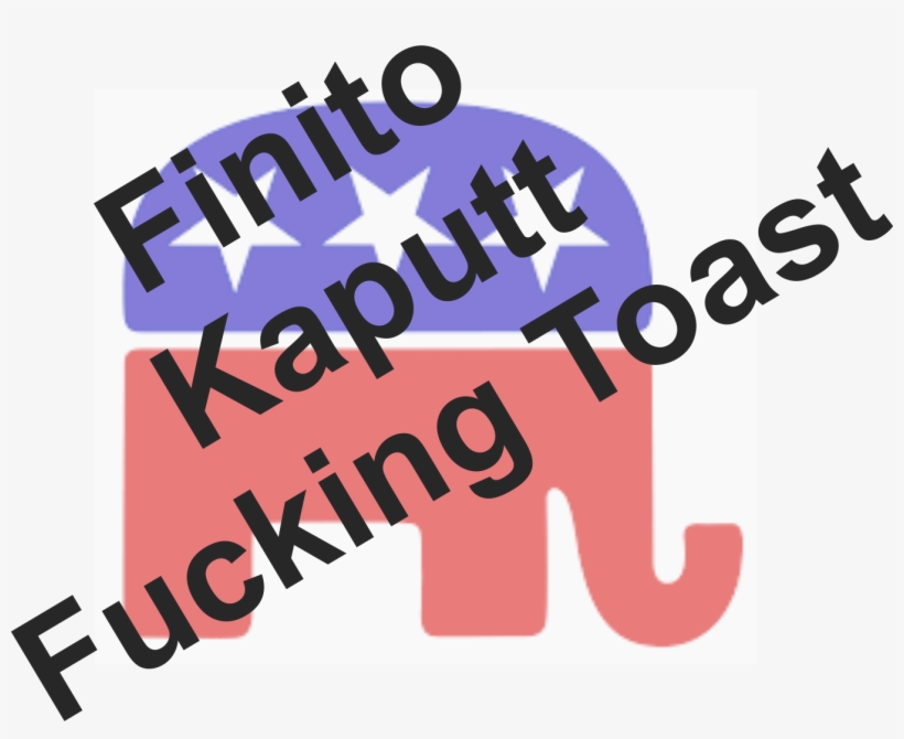 The Death Of The Republican Party, transparent png