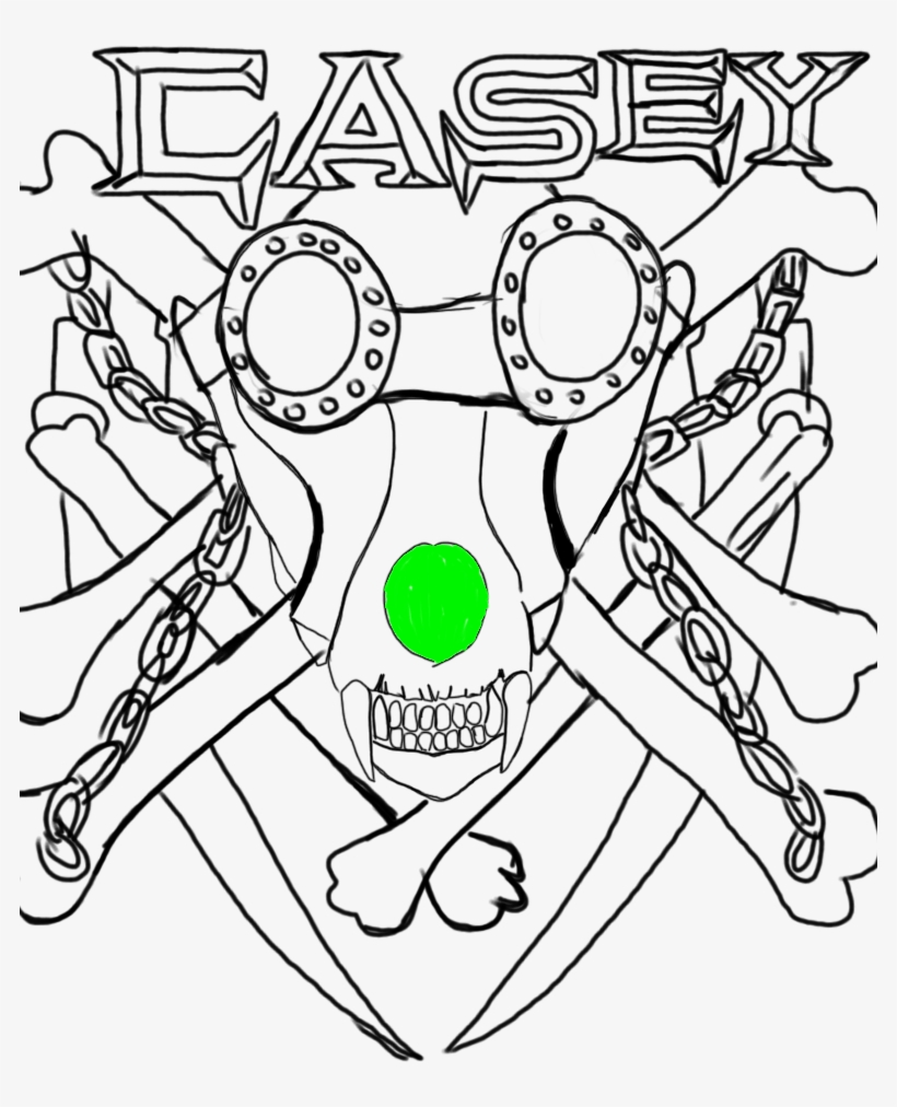 Killing Is Her Business Casey Wolf Copyright Logo - Line Art, transparent png