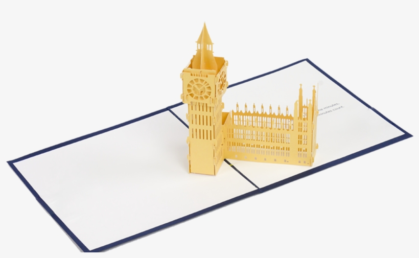 Big Ben Pop Up Card - City, transparent png