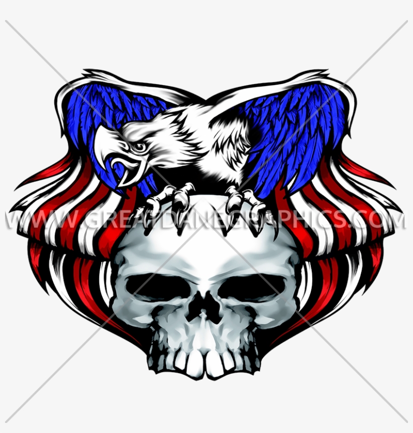 Clipart Skull Eagle - Eagle Skull, transparent png