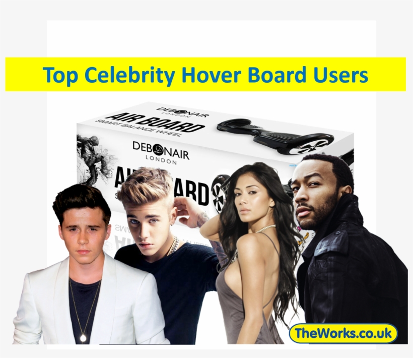 Top Celebrity Hoverboard Users - Online Advertising, transparent png