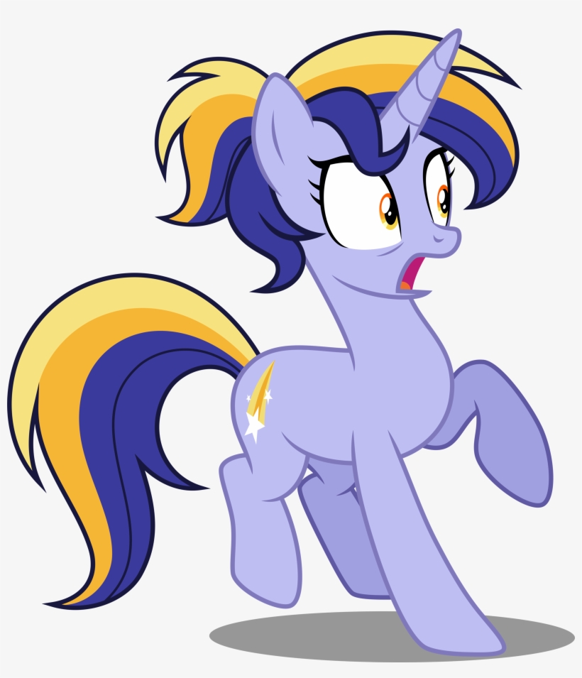 Night Star Shocked By Decprincess Night Star Shocked - Cartoon, transparent png