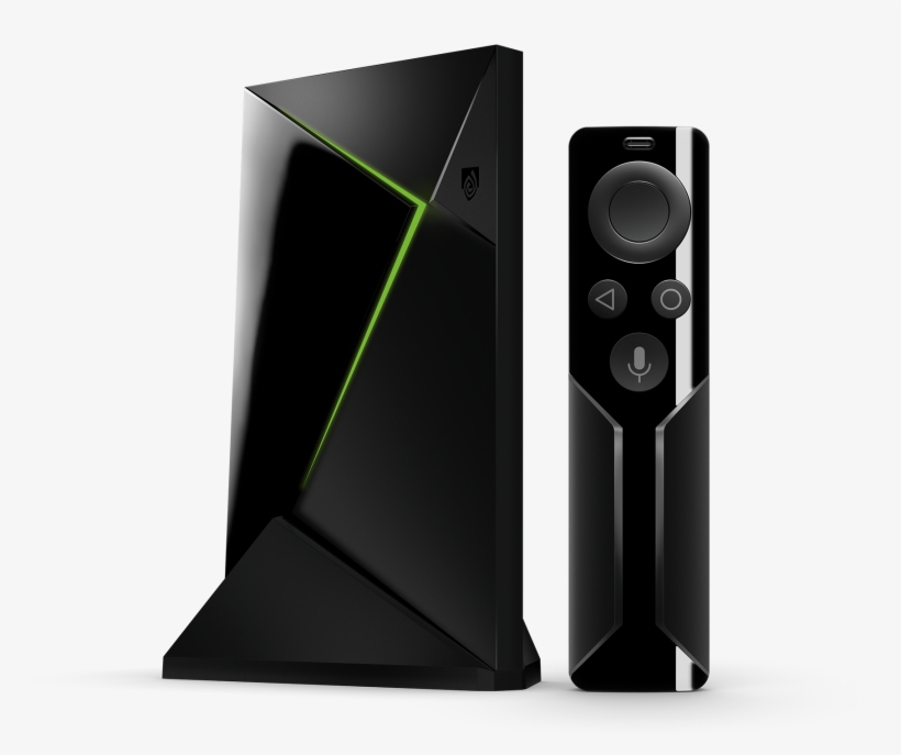 The Apple Tv 4k, The Shield Tv Boasts Dolby Atmos Surround - Nvidia Shield Tv 4k Hdr Streaming Media Player, transparent png